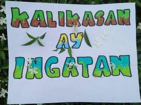 slogan drawing tagalog|Slogan Tungkol Sa Kalikasan: 10+ Na Mga .